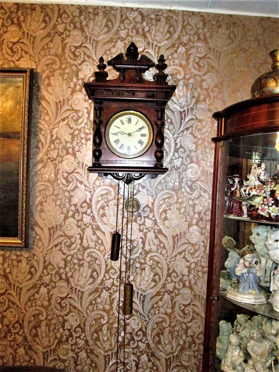 Часы ходики 19 века