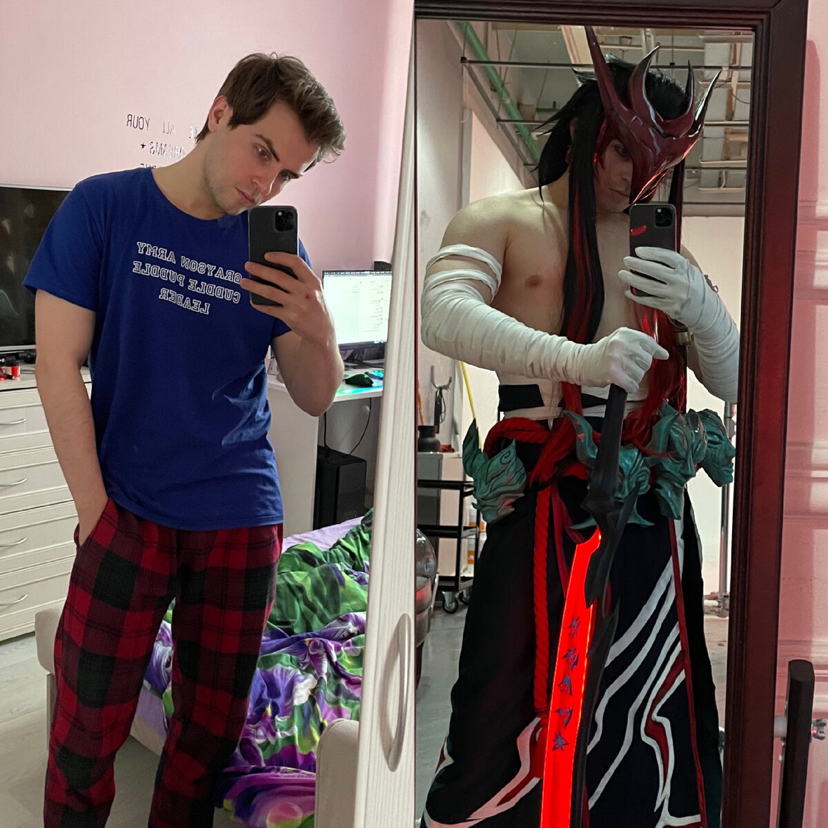 До и после преображения