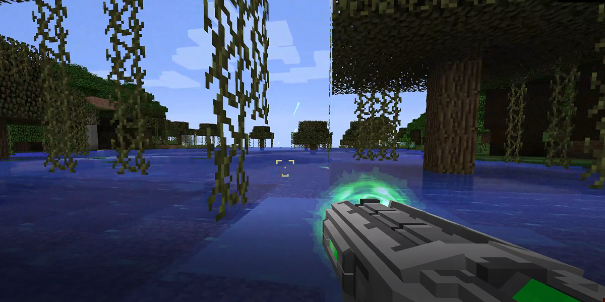 Супер Мод Techguns в Майнкрафт.