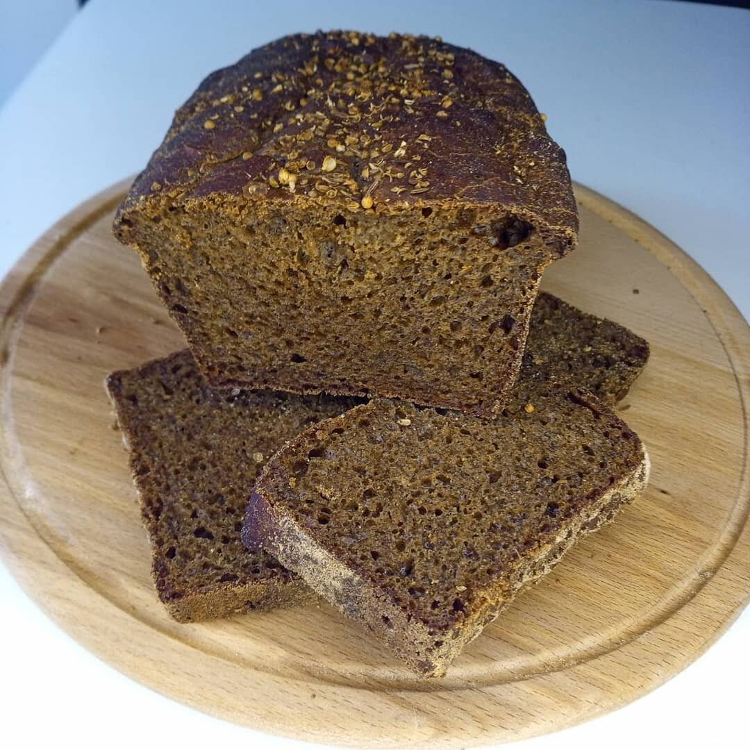 Рецепт вкусного черного хлеба