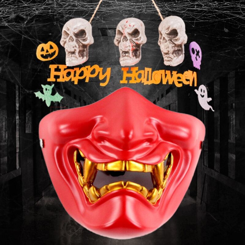 Самурайские маски на нижнюю часть лица