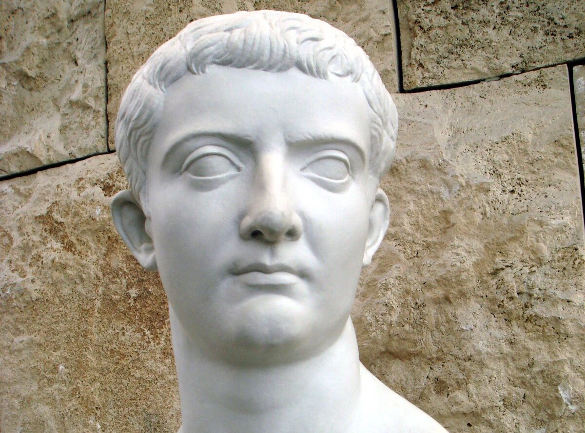 Тиберий в молодости.