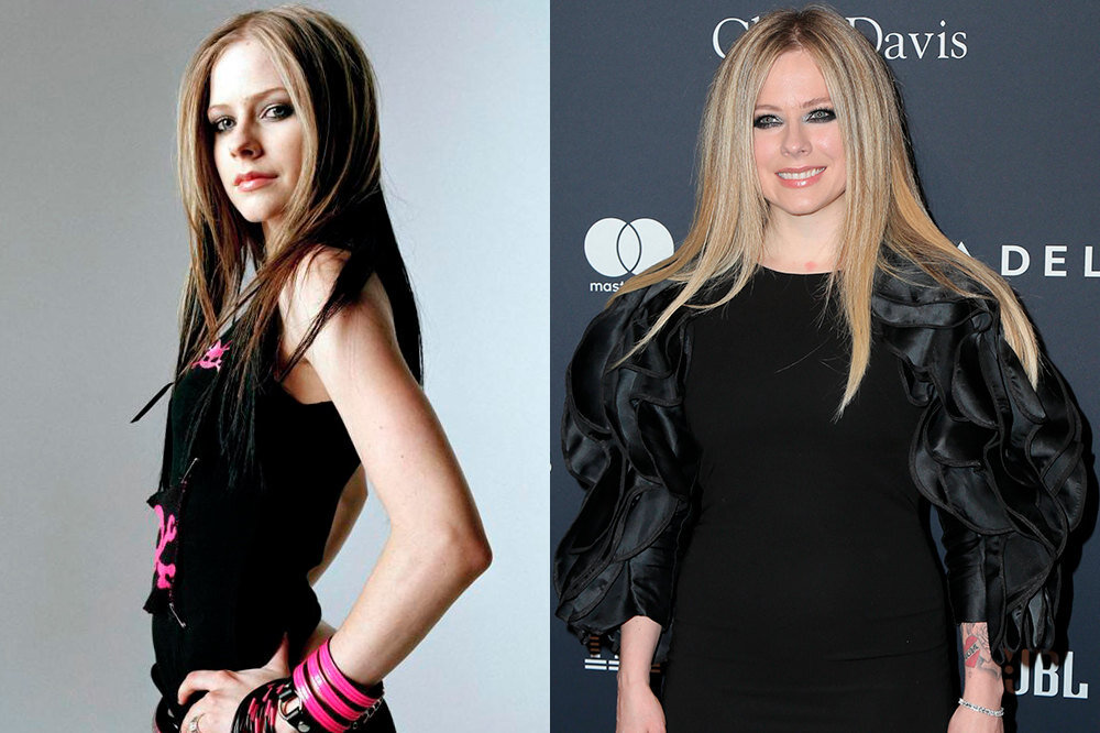    Аврил Лавин тогда и сейчасКинопоиск, Legion-Media