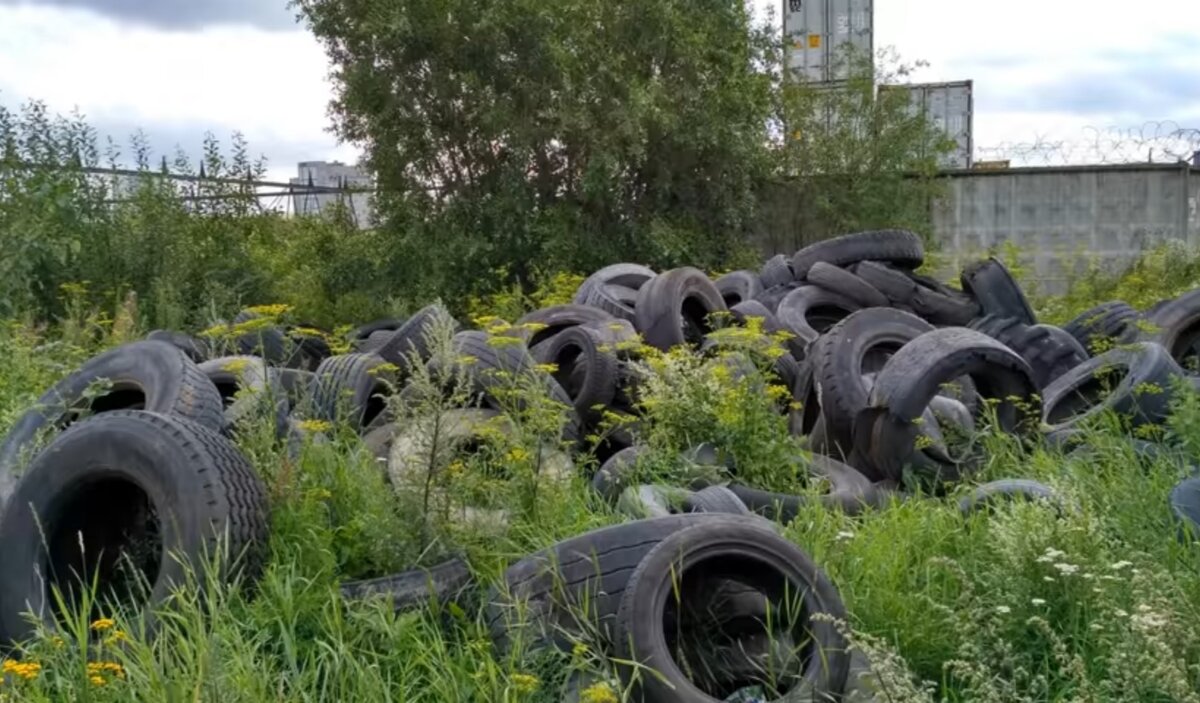 Куда сдать старые шины в спб