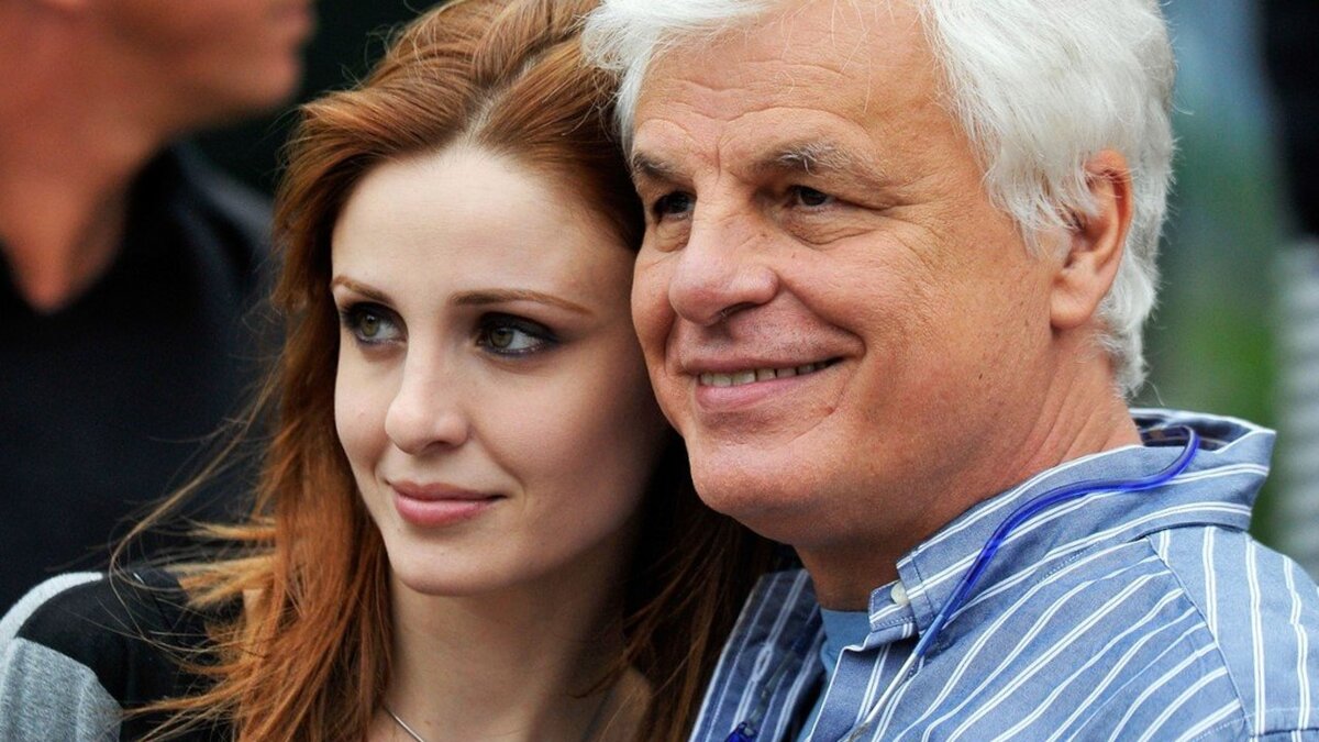 Микеле Плачидо с супругой Федерикой Винченти