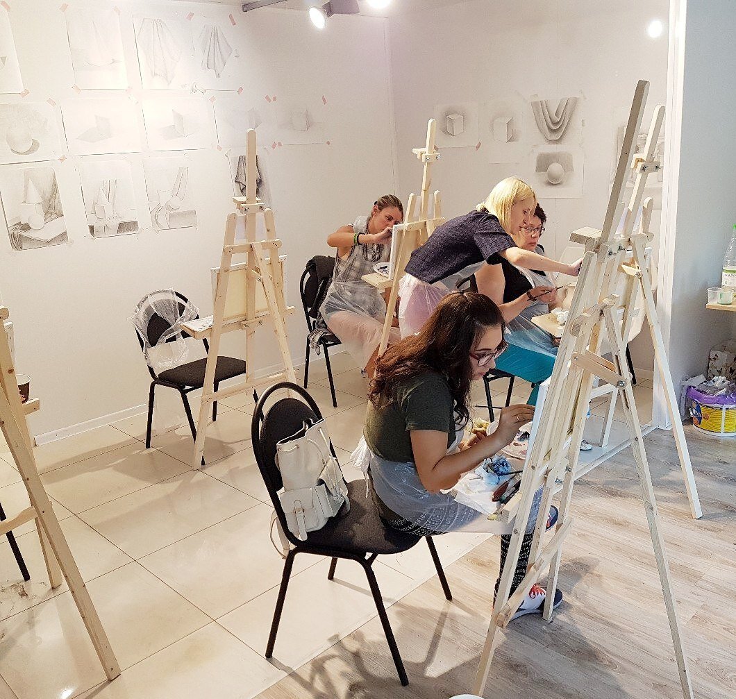 Фото с занятий в студии