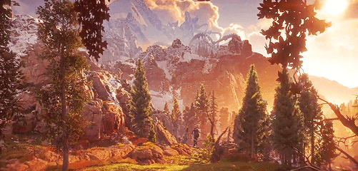 Игра Horizon Zero Dawn (разработчики - Guerrilla Games, издатель - Sony Interactive Entertainment) 2017 год