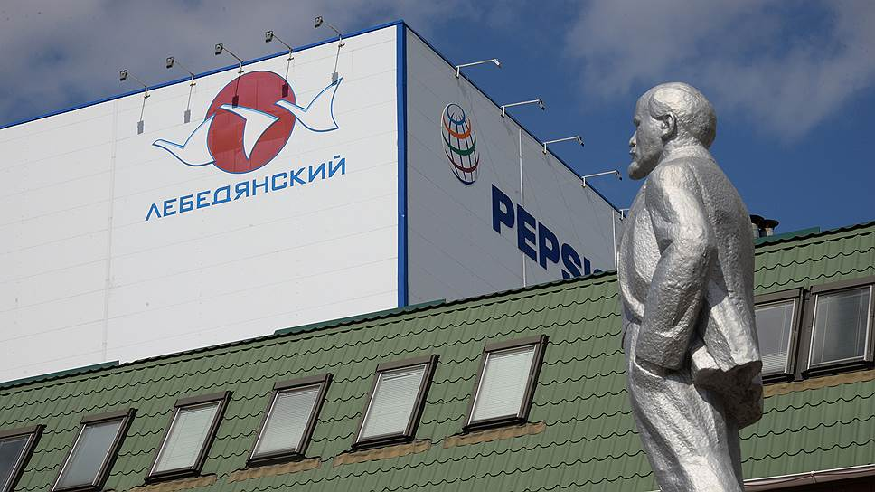 Склад PepsiCo в городе Лебедянь