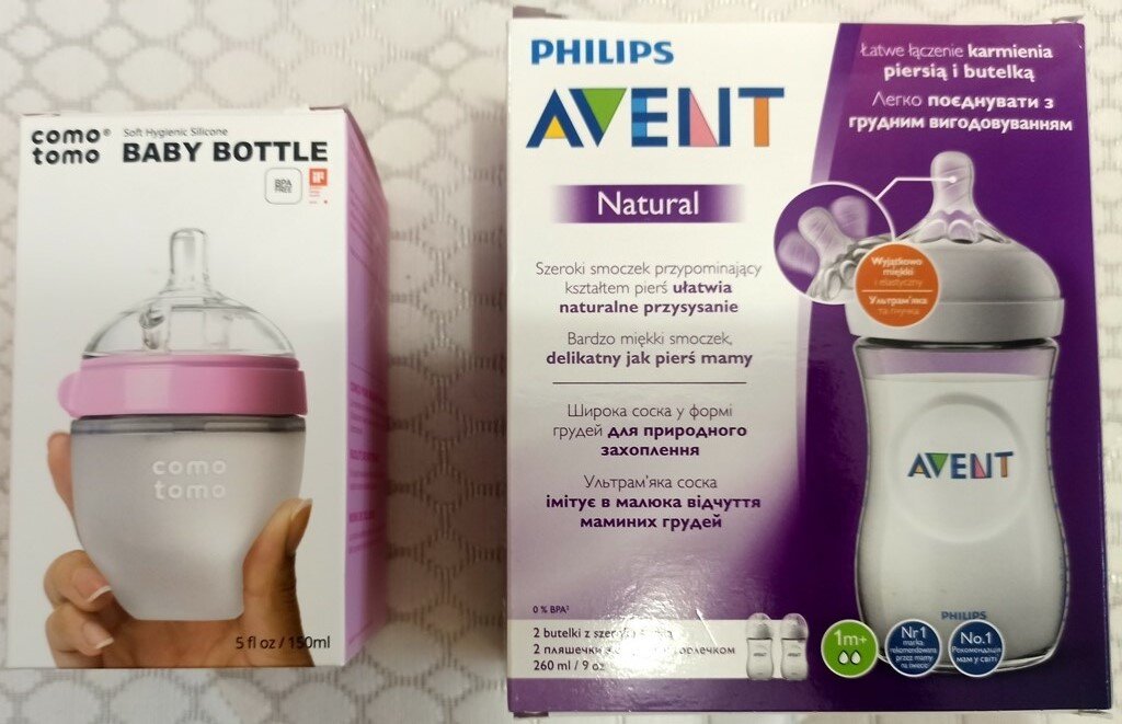 Avent natural vs store comotomo