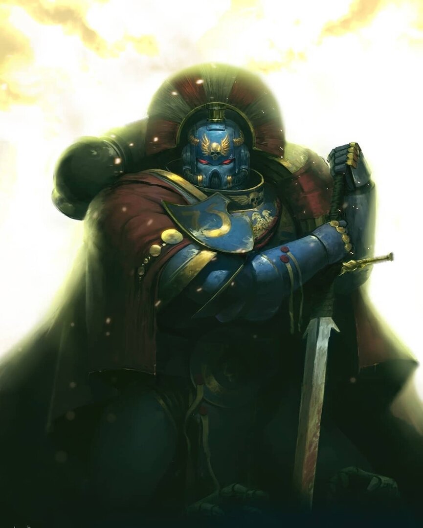 Катон Сикарий, капитан 2-й роты Ультрамаринов 