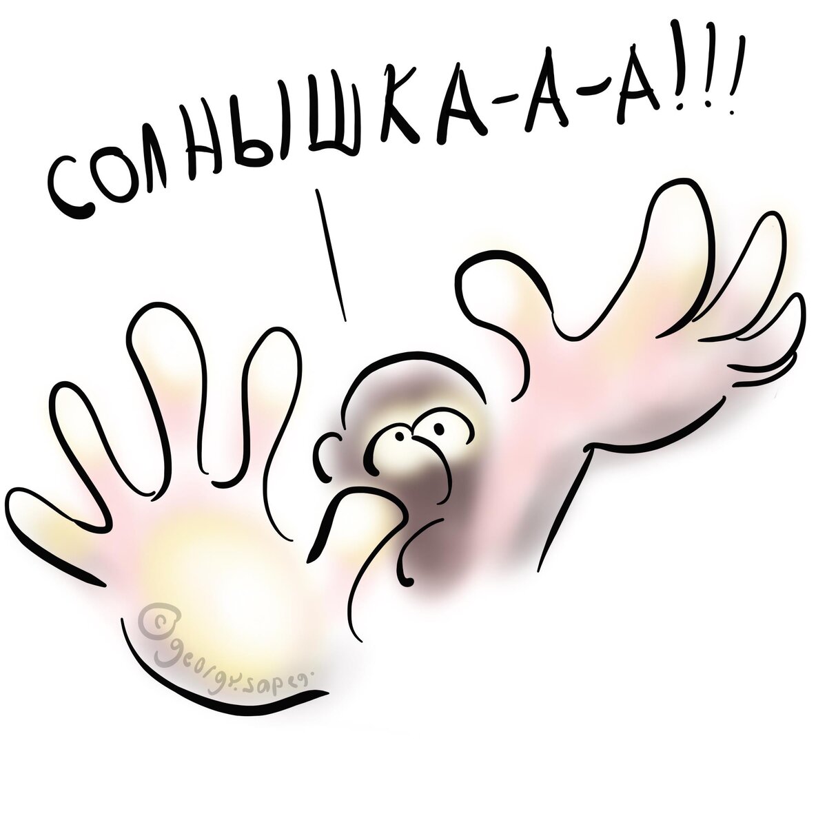 Ладошки - к солнышку