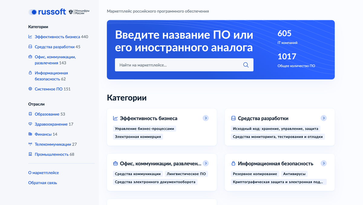 Источник: Официальный сайт russoft.ru
