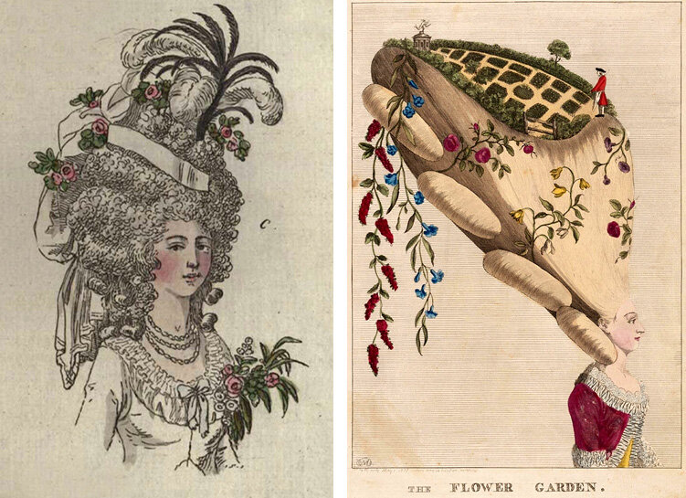 Прическа 18 века – Европейская причёска xviii века — Википедия