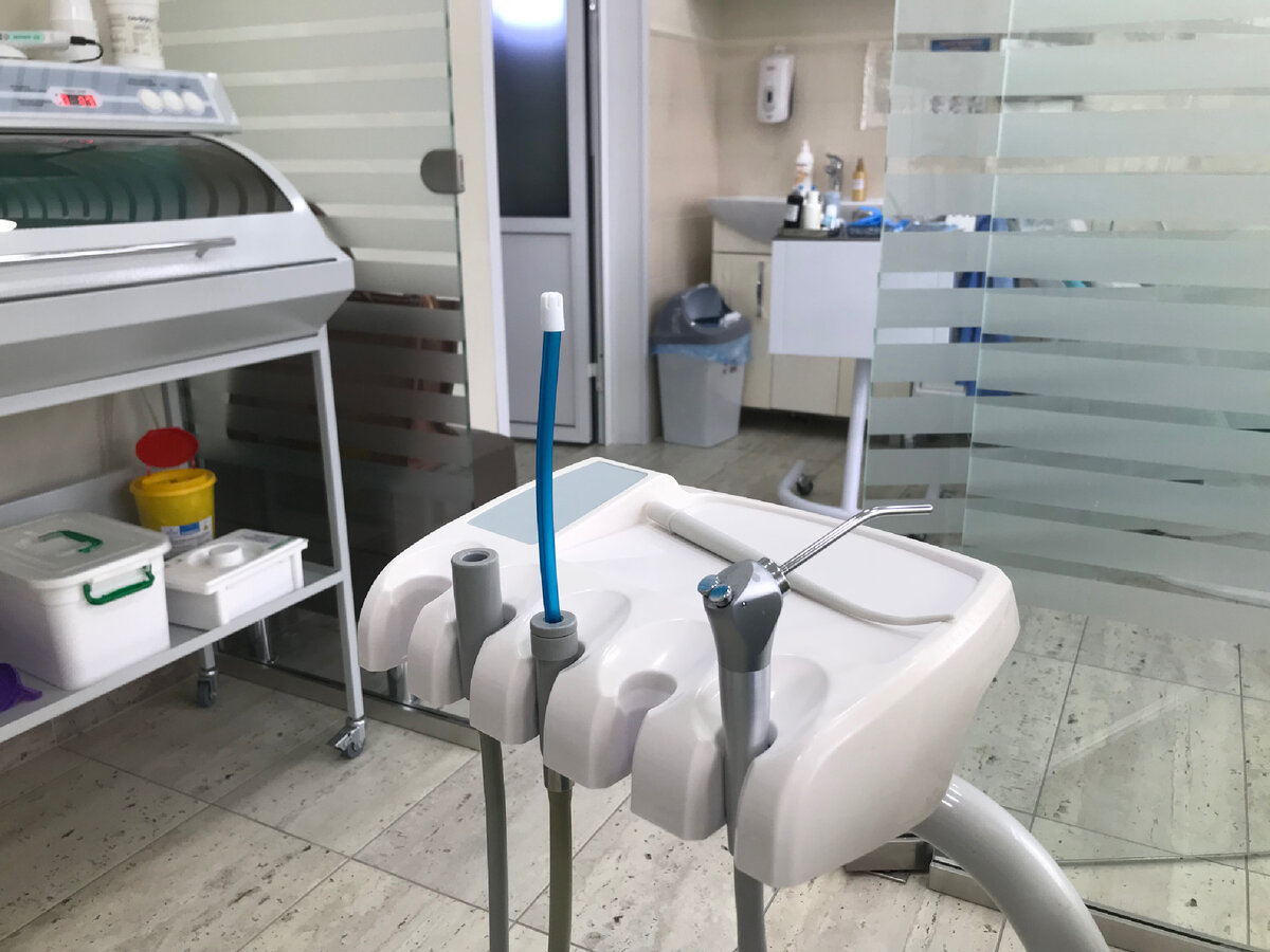 вид из кресла стоматолога