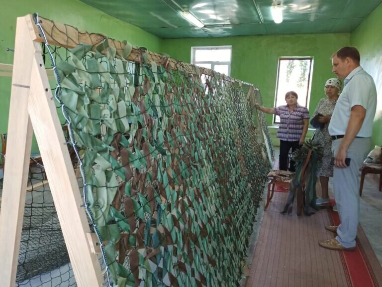    Из Абдулино бойцам СВО на передовую отправили уже более 35 масксетей Кристина Просвиркина