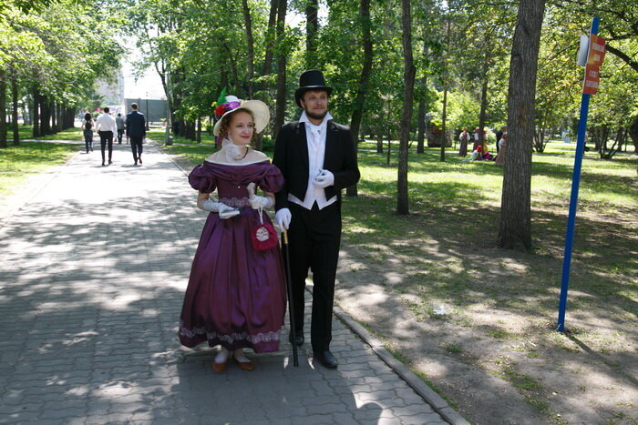 © В Новосибирске каждое лето отмечают День рождения Пушкина. Фото VN.ru.📷

