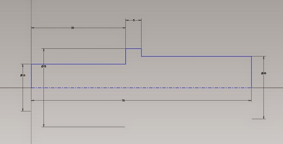 Создание эскиза в Autodesk Inventor
