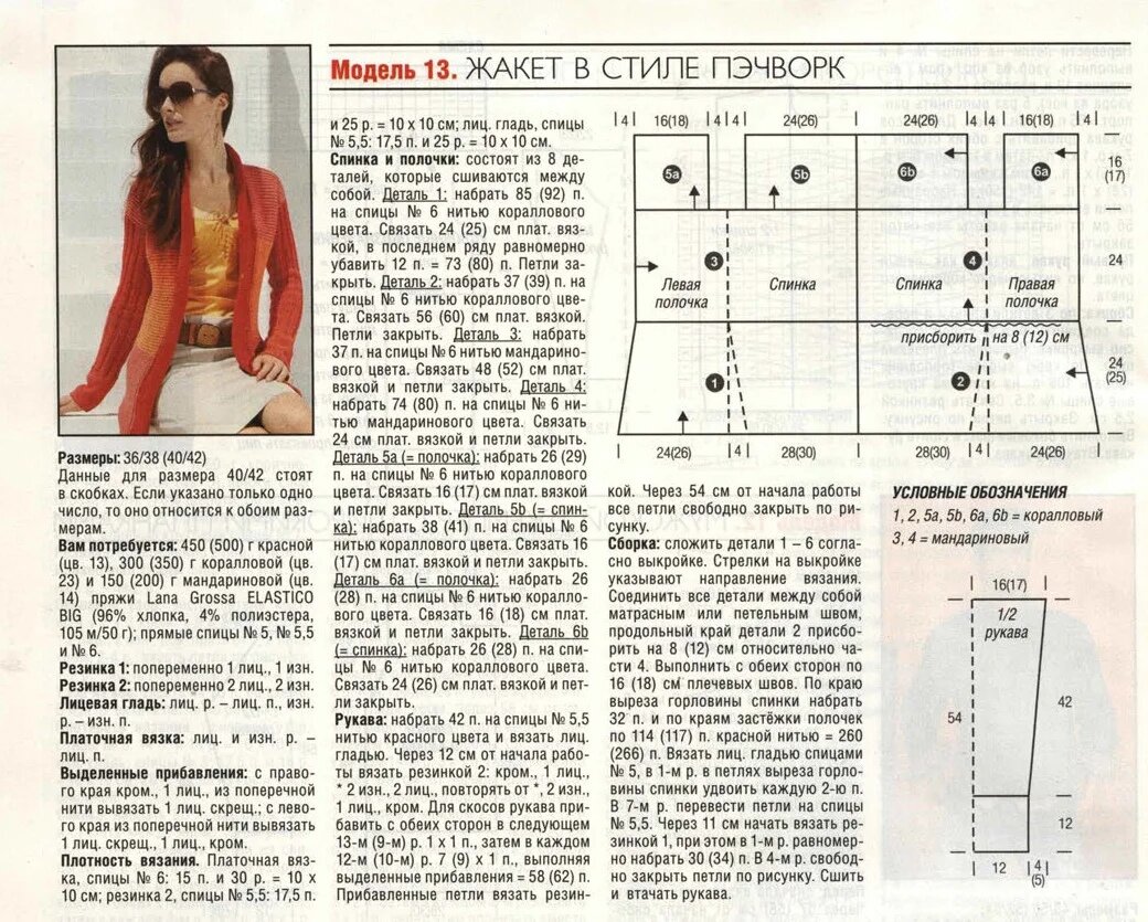 Вязание жакеты из немецких журналов