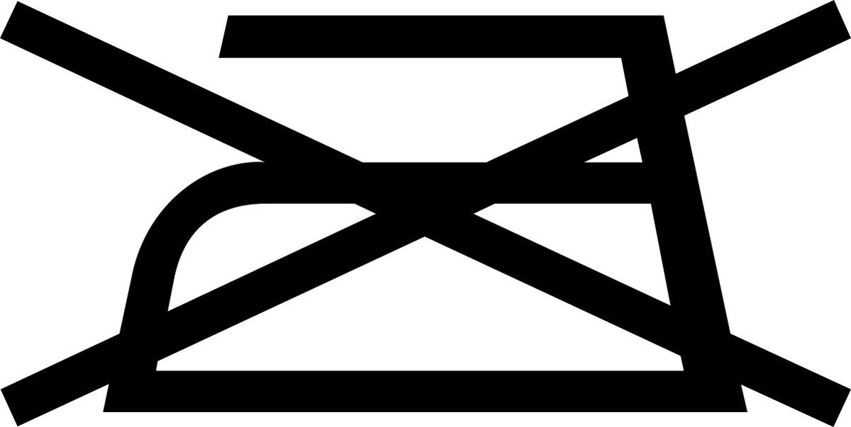 Не гладить значок. Значок не гладить утюгом. Пиктограмма не гладить. Гладить запрещено. Не гладить значок.