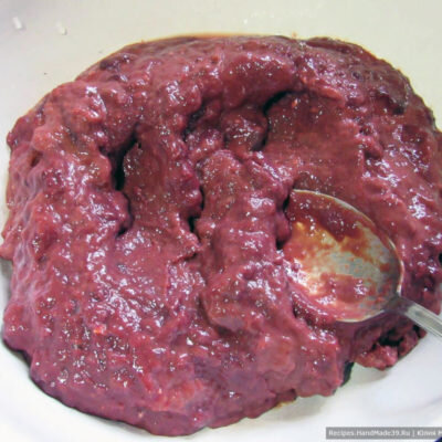 Домашний зельц - этап приготовления.