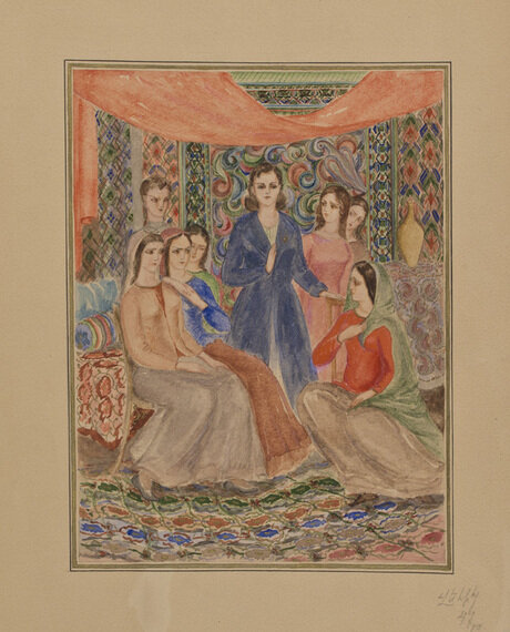 Обеспечим высокий урожай!  Кружок Героя Социалистического труда Мариам Мартиросян 1947