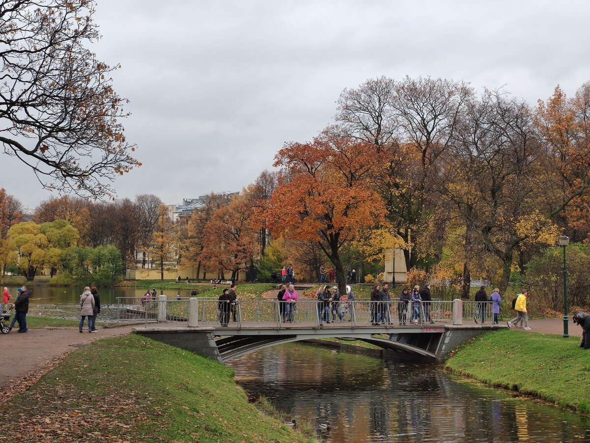 Таврический сад в Санкт-Петербурге