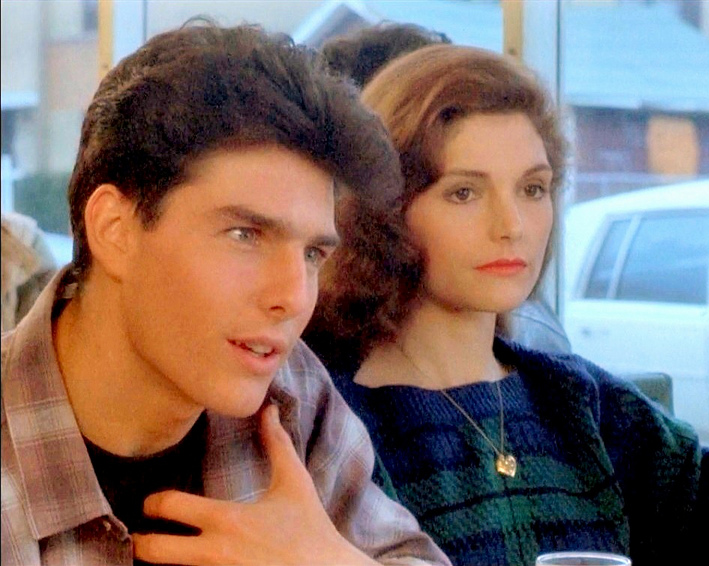 Том Круз и Мэри Элизабет Мастрантонио в фильме «Цвет денег». Кадр из фильма