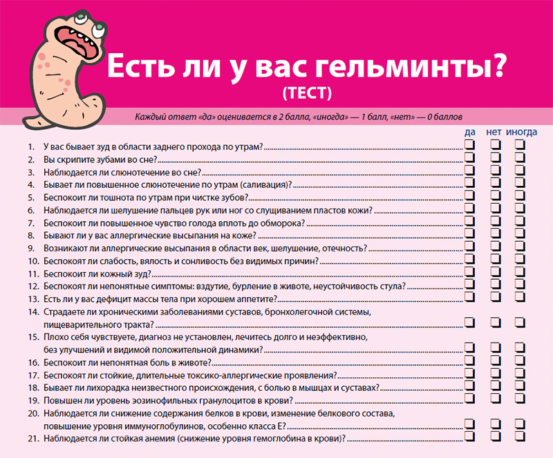 Какие анализы показывают паразитов в организме человека. Как узнать есть ли глисты у взрослого без сдачи анализов. Определение по крови гельминтов?. Тест на глисты у человека. Как понять что у тебя глисты без сдачи анализов.