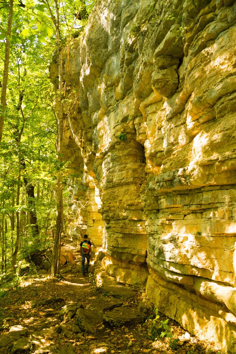 По дороге к Орлиной полке.