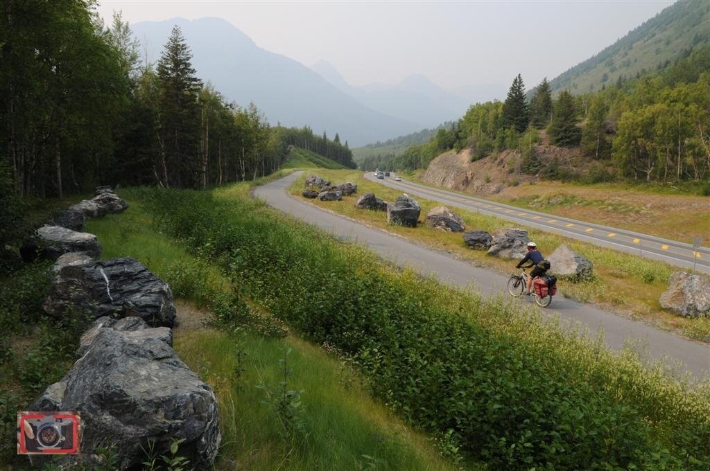 Поездка из Анкориджа включила в себя удивительное количество велосипедных дорожек