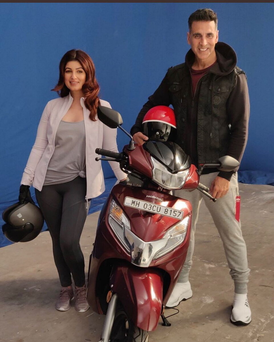 Акшай Кумар с женой Твинкл Кханной / источник фото: instagram.com/akshaykumar/