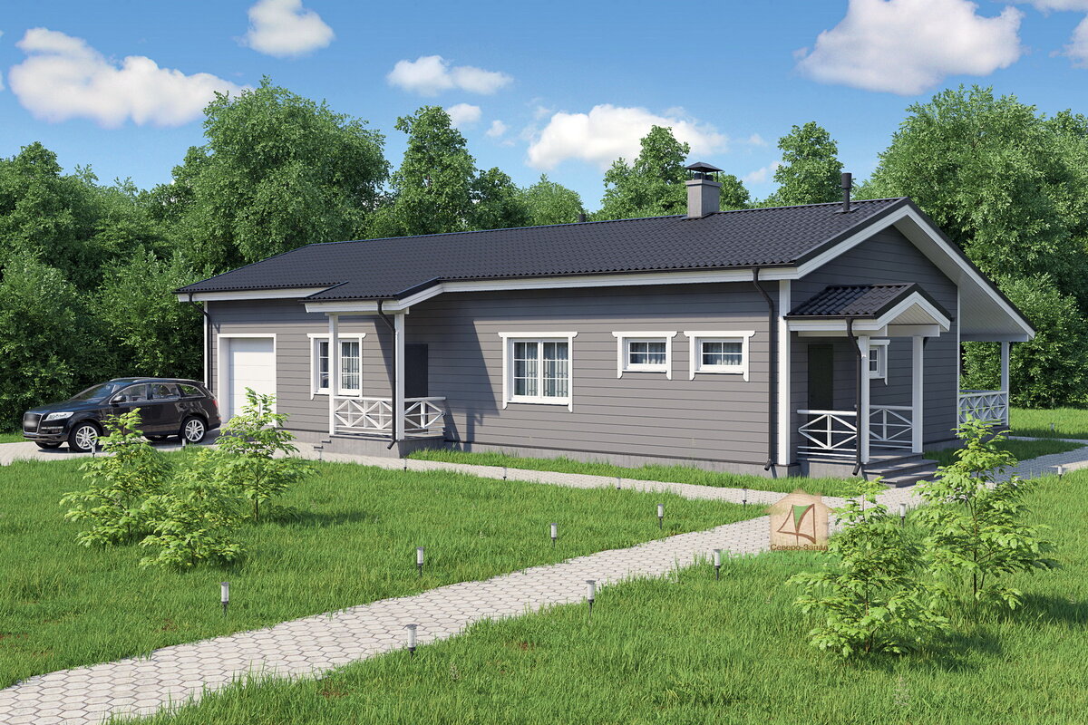 Фасад дома "Шотозеро"