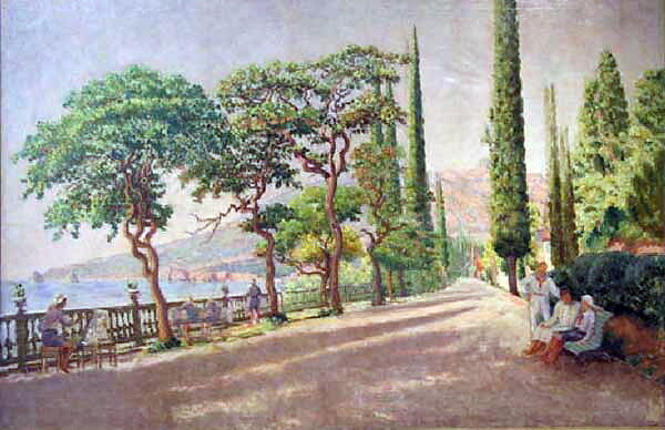 Машков И.И., «Артек. Сентябрьское утро», 1929