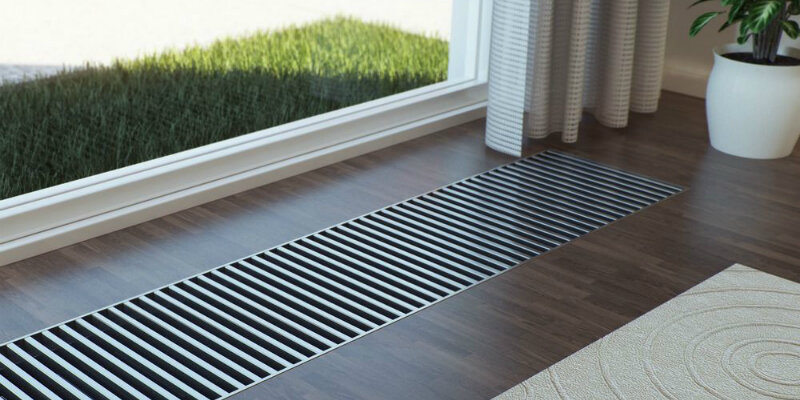 Рисунок 1. Внутрипольный конвектор