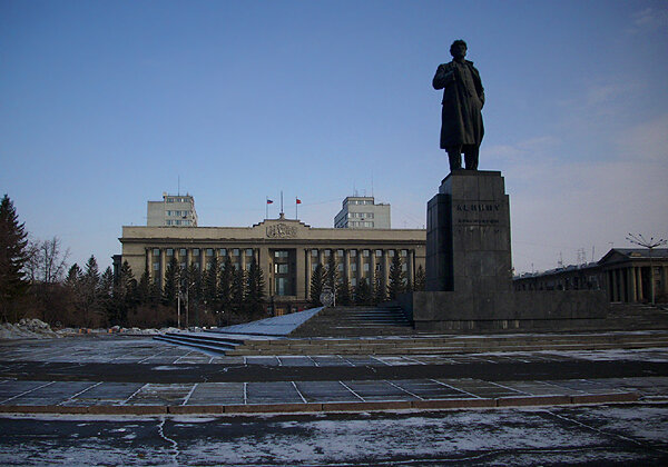 Площадь ленина красноярск