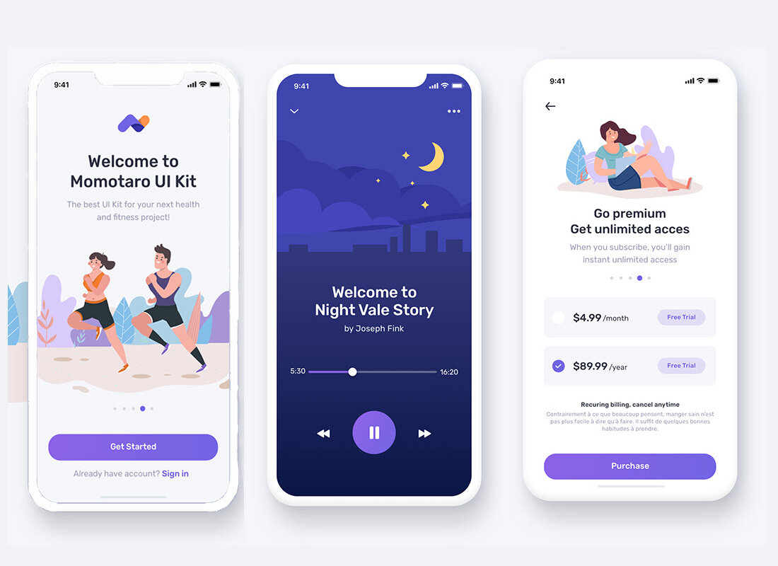 Примеры с сайта www.behance.net