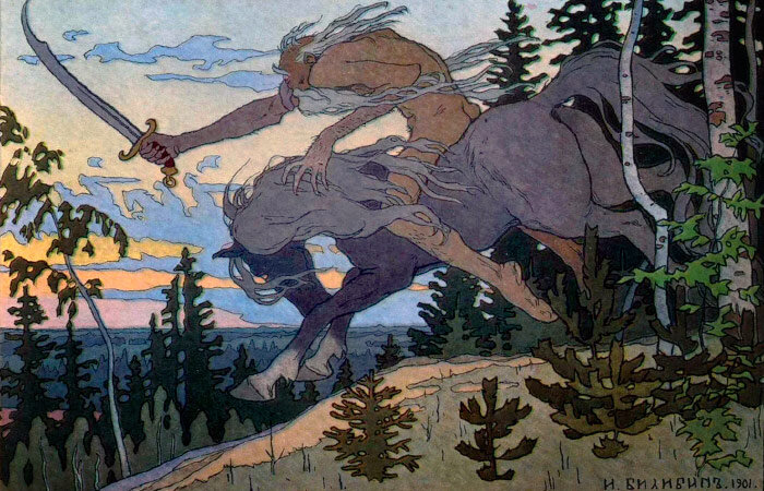 И.Я. Билибин, «Кощей»