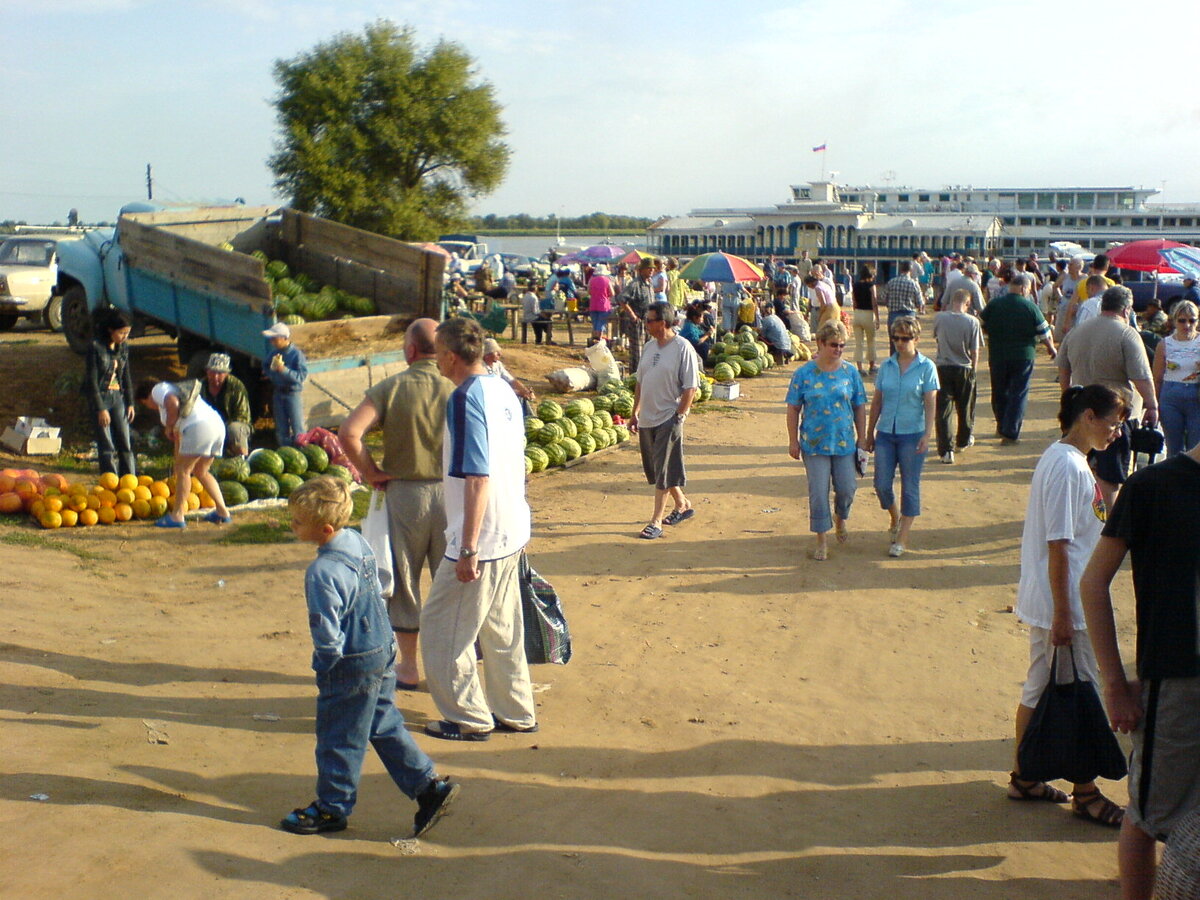 Никольское. Фруктовый рай (август 2005 г.).