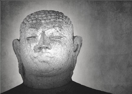 Самадхи Будда. III или IV в. Шри Ланка.