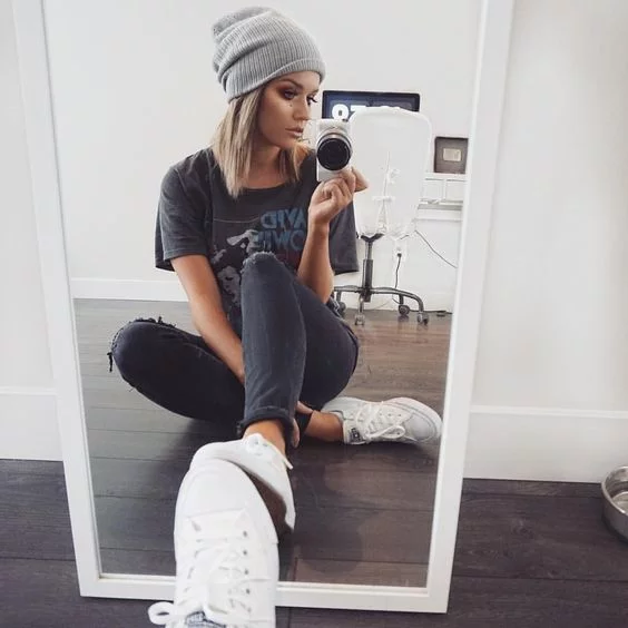 Селфи в зеркале