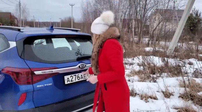 Лиса Рулит. Багажник в Kia Seltos