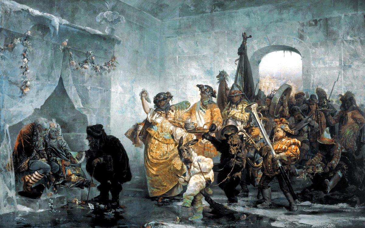 В.И. Якоби. "Ледяной дом". 1878.