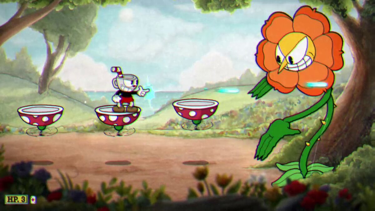 Первые боссы в Cuphead. | GameHunter | Игровой блог | Дзен