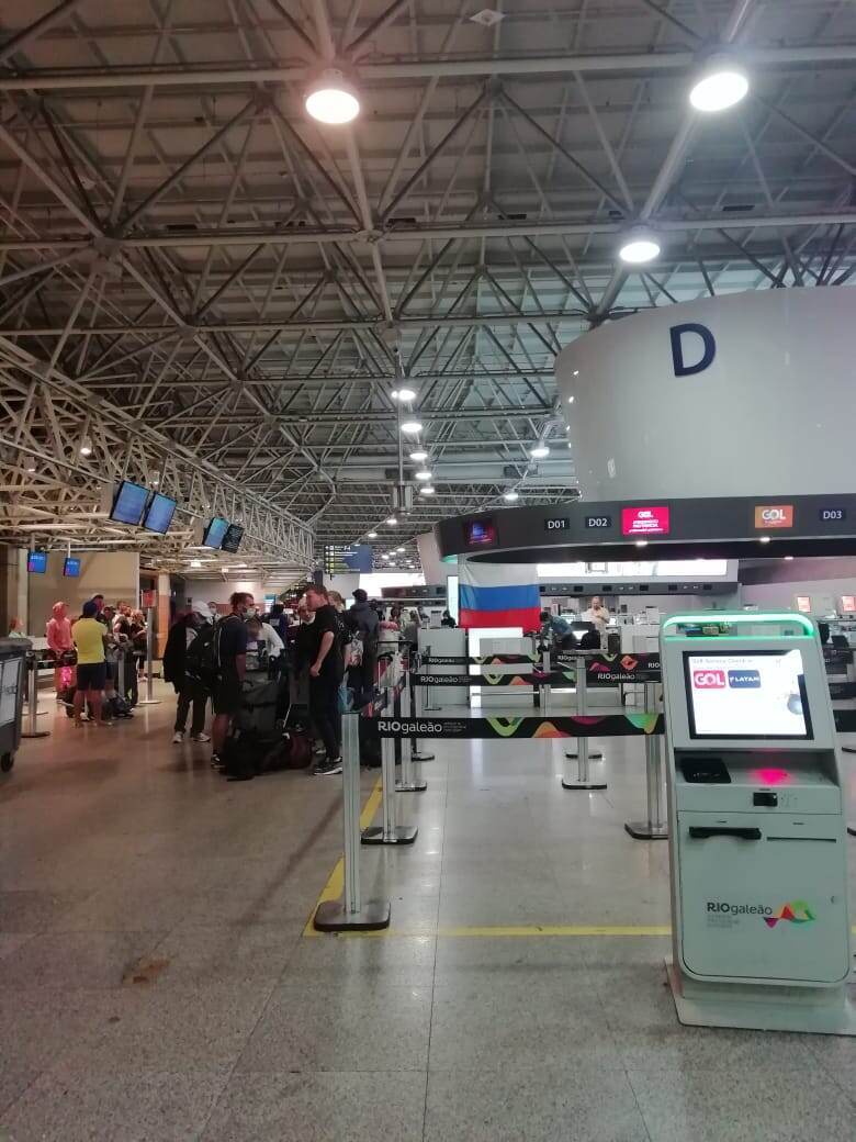 Аэропорт в Рио-де-Жанейро/ Бразилия