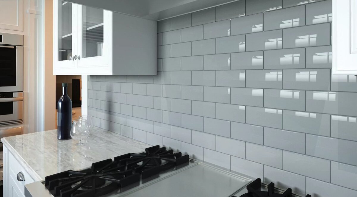 Фартук из керамической плитки