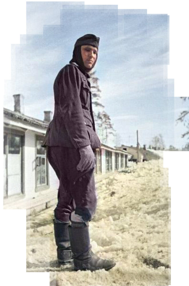 Пленный немецкий солдат под Москвой. Декабрь 1941 год. Автор: Анатолий Гаранин. Фото: visualrian.ru. Фотография использована в качестве иллюстрации.