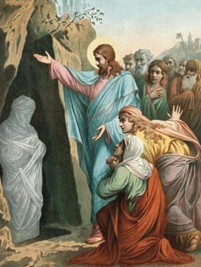 Воскрешение Лазаря, фото из открытых источников