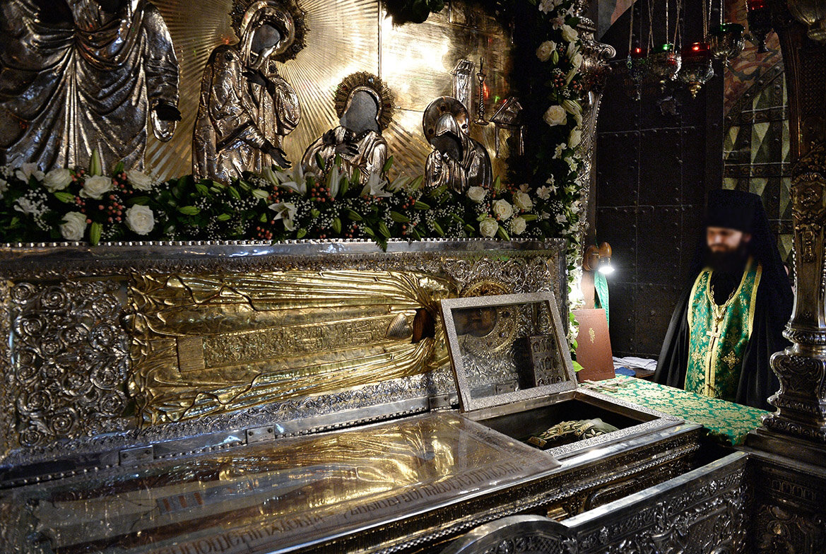 Мощи Преподобного Сергия Радонежского