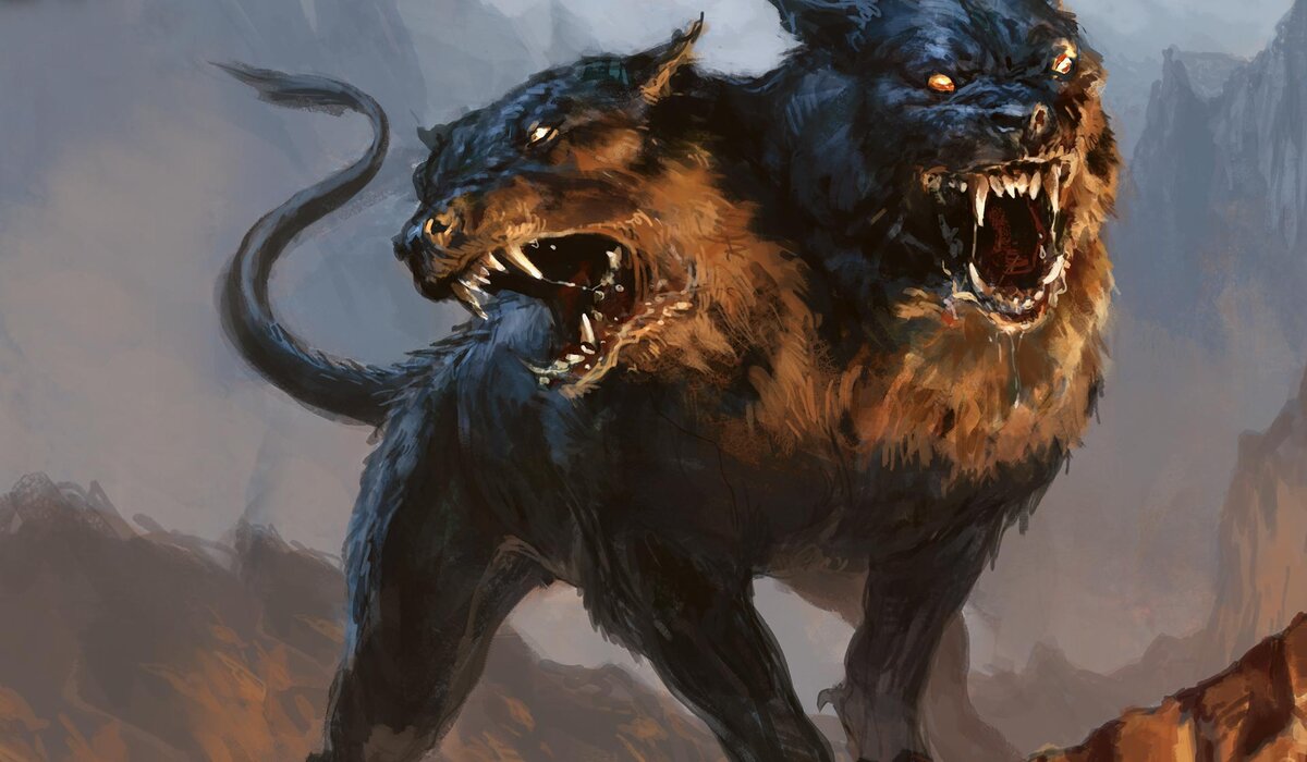 Собака Орф- сын Ехидны