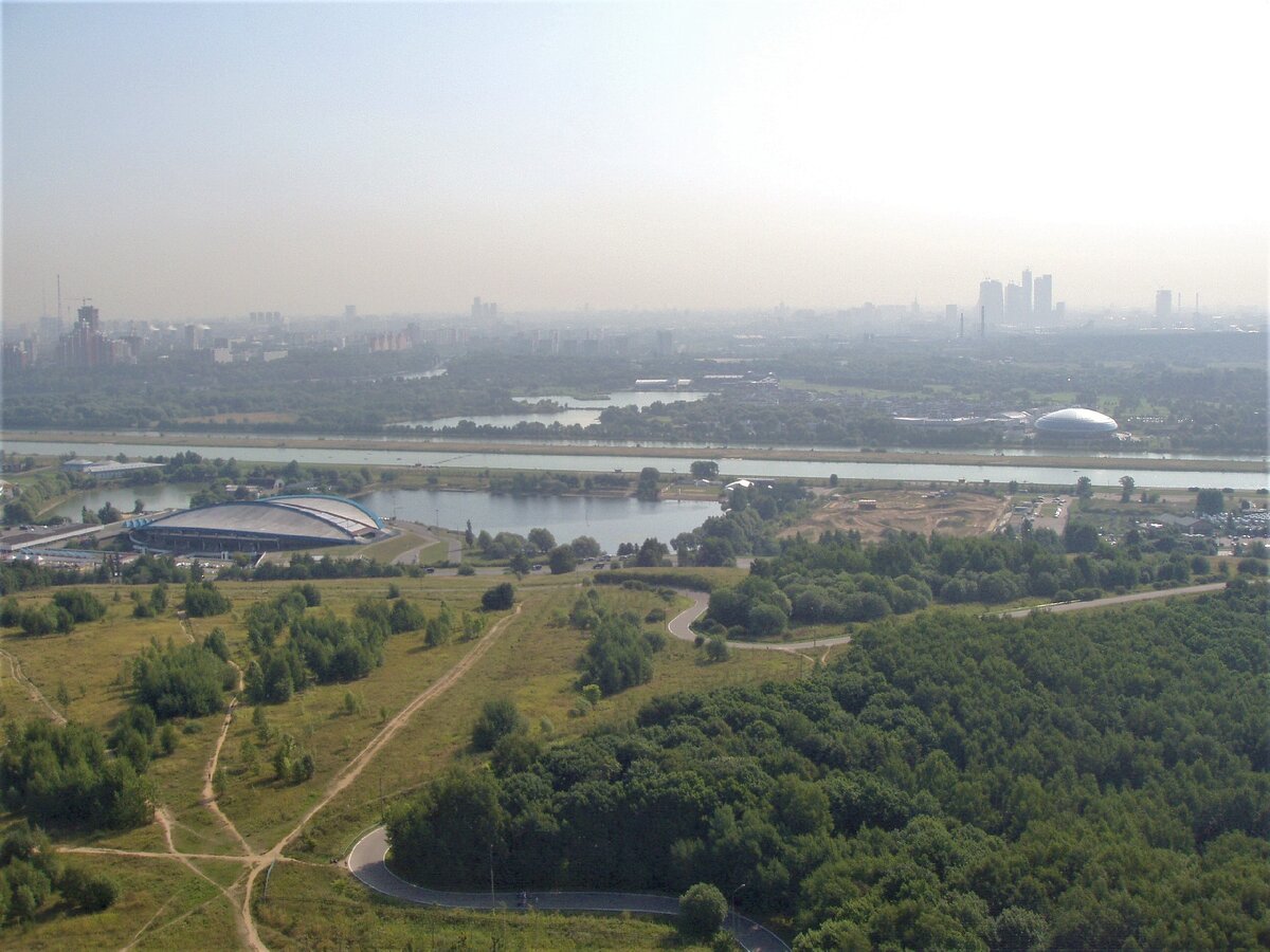 Москва, Крылатское, вид из окна